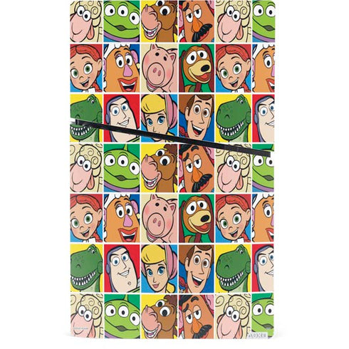Disney Toy Story Characters Collage faces PS5 Slim Digital Edition Console Skin