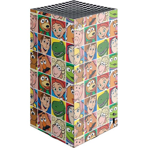 Disney Toy Story Characters Collage faces Xbox Series X Skins
