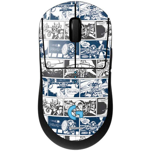 Disney Toy Story Comic Strip G Pro Wireless Gaming Mouse Skin
