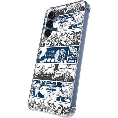Disney Toy Story Comic Strip Galaxy A35 5G Clear Case