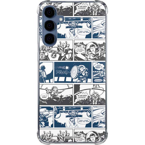 Disney Toy Story Comic Strip Galaxy A55 5G Clear Case