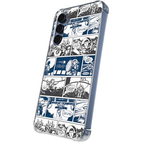 Disney Toy Story Comic Strip Galaxy A55 5G Clear Case