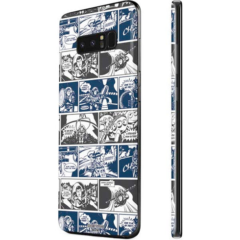 Disney Toy Story Comic Strip Galaxy Note 8 Skin