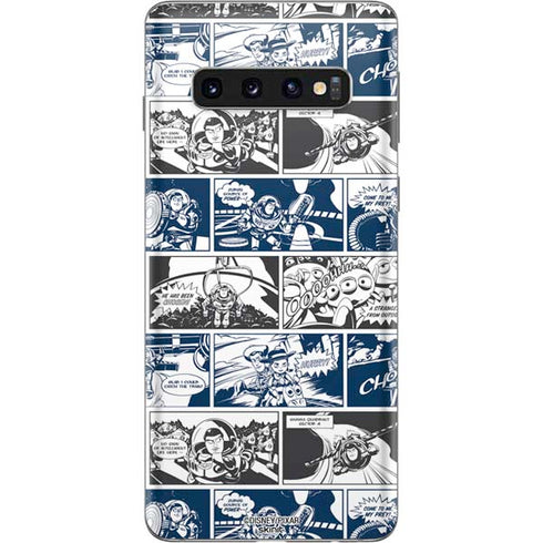 Disney Toy Story Comic Strip Galaxy S10 Skin