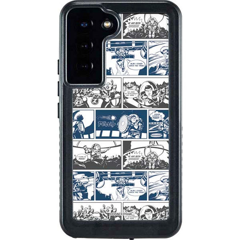 Disney Toy Story Comic Strip Galaxy S24 Plus Waterproof Case