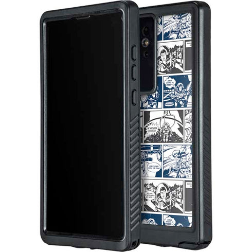 Disney Toy Story Comic Strip Galaxy S24 Ultra Waterproof Case