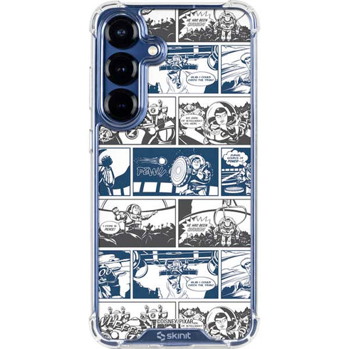 Disney Toy Story Comic Strip Galaxy S25 Plus Clear Case