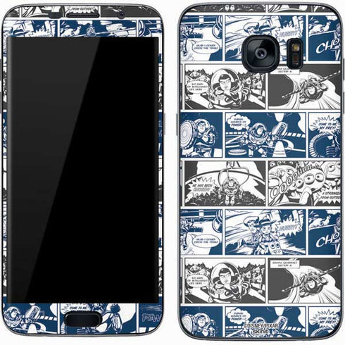 Disney Toy Story Comic Strip Galaxy S7 Skin