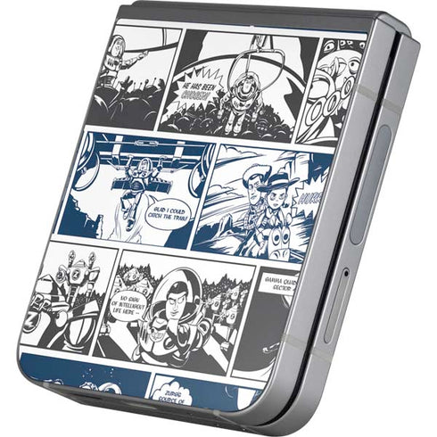 Disney Toy Story Comic Strip Galaxy Z Flip6 Skin