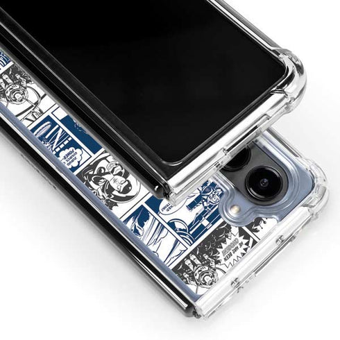 Disney Toy Story Comic Strip Galaxy Z Fold5 5G Clear Case