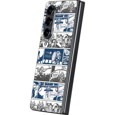 Disney Toy Story Comic Strip Galaxy Z Fold5 5G Skin