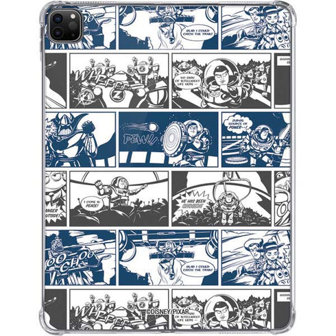 Disney Toy Story Comic Strip iPad Pro 11in (2024) Clear Case