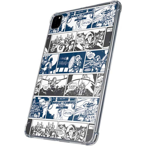 Disney Toy Story Comic Strip iPad Pro 11in (2024) Clear Case