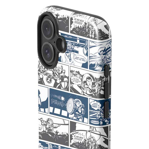 Disney Toy Story Comic Strip iPhone 16 Impact Case