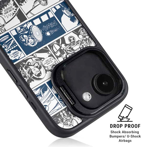 Disney Toy Story Comic Strip iPhone 16e Kickstand Case