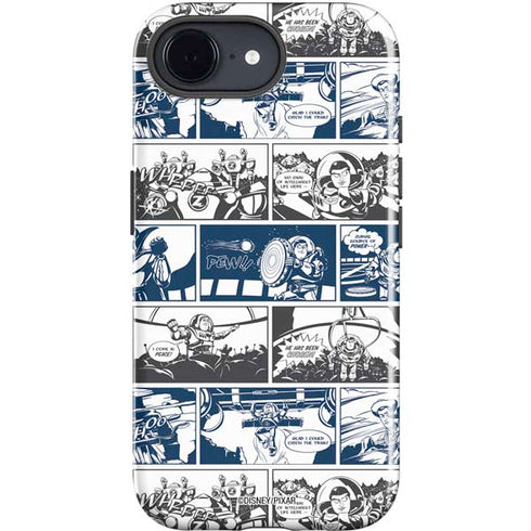 Disney Toy Story Comic Strip iPhone 16e Impact Case