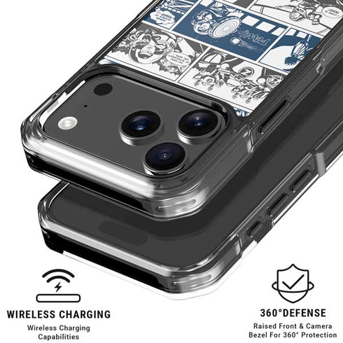 Disney Toy Story Comic Strip iPhone 18 Pro Clear Case