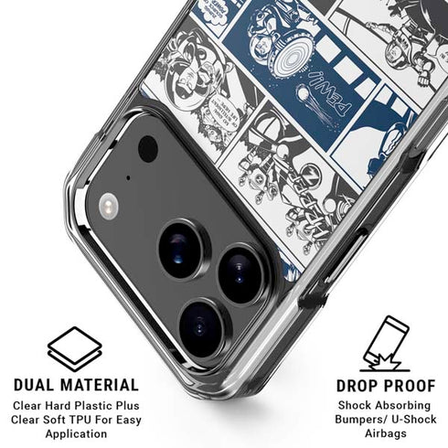 Disney Toy Story Comic Strip iPhone 18 Pro Clear Case