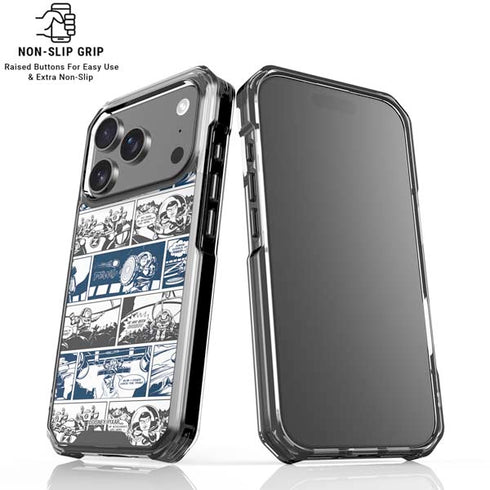 Disney Toy Story Comic Strip iPhone 18 Pro Clear Case