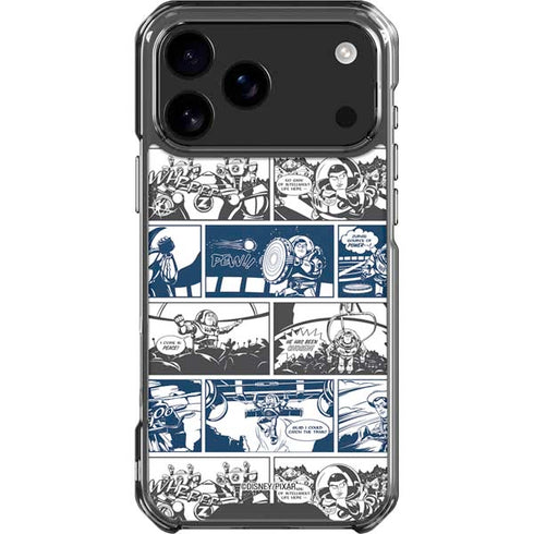 Disney Toy Story Comic Strip iPhone 18 Pro Max Clear Case