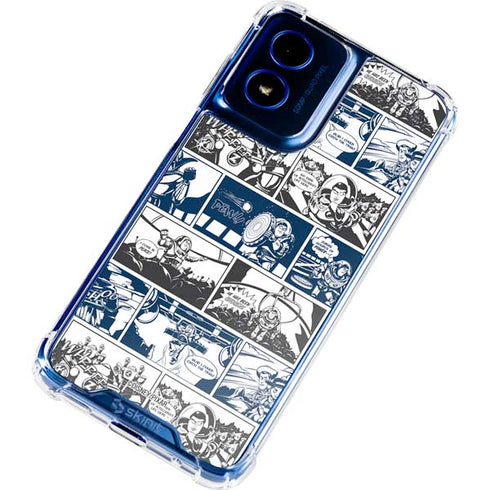 Disney Toy Story Comic Strip Moto G 5G (2024) Clear Case