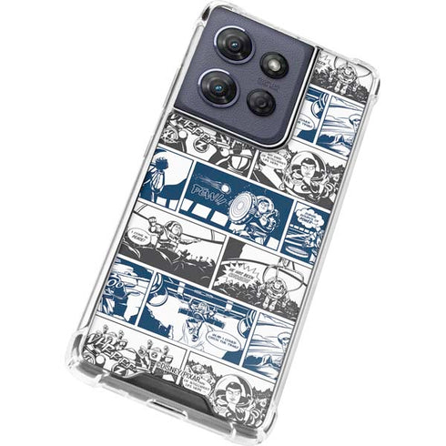 Disney Toy Story Comic Strip Moto G Play 5G (2025) Clear Case