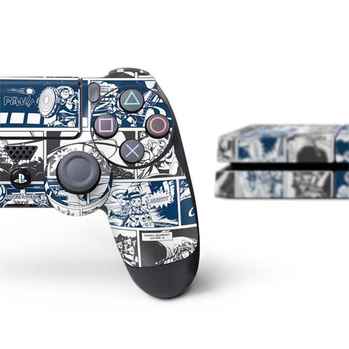 Disney Toy Story Comic Strip PS4 Console and Controller Bundle Skin