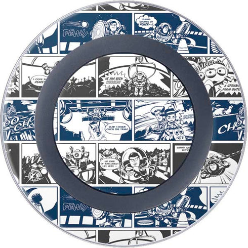 Disney Toy Story Comic Strip Wireless Charger Skin