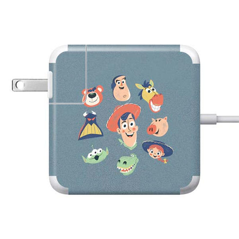 Disney Toy Story Crew 85W Power Adapter (15 and 17 inch MacBook Pro Charger) Skin