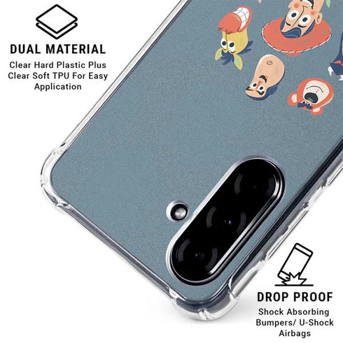 Disney Toy Story Crew Galaxy A36 5G Clear Case