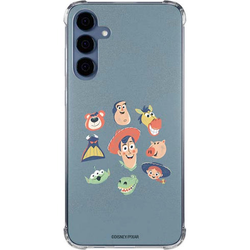 Disney Toy Story Crew Galaxy A55 5G Clear Case