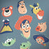 Disney Toy Story Crew Galaxy Note 8 Skin