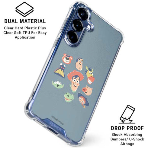 Disney Toy Story Crew Galaxy S25 Clear Case