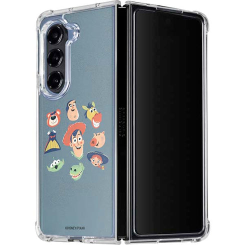 Disney Toy Story Crew Galaxy Z Fold5 5G Clear Case