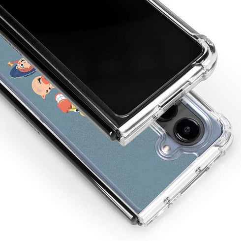 Disney Toy Story Crew Galaxy Z Fold5 5G Clear Case