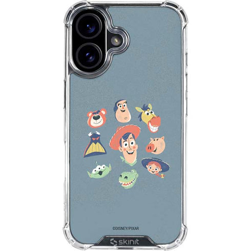 Disney Toy Story Crew iPhone 16 Clear Case