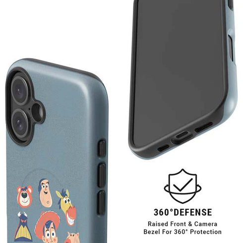 Disney Toy Story Crew iPhone 16 Plus Magsafe Impact Case