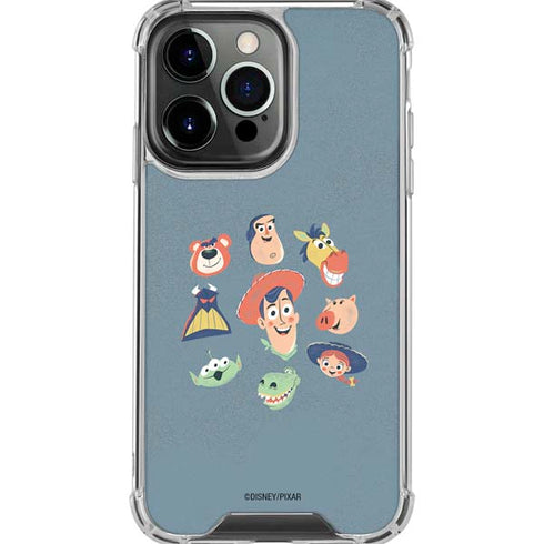 Disney Toy Story Crew iPhone 16 Pro Max Clear Case