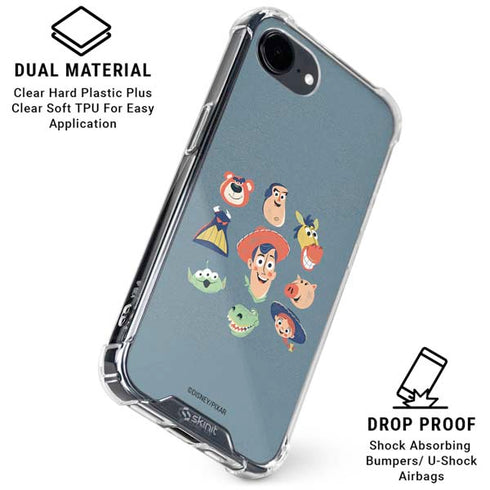 Disney Toy Story Crew iPhone 16e Clear Case