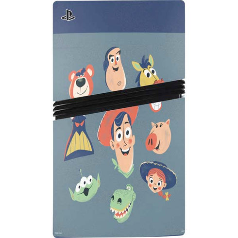 Disney Toy Story Crew PS5 Pro Console Skin