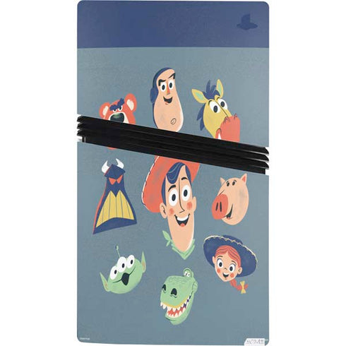 Disney Toy Story Crew PS5 Pro Console Skin