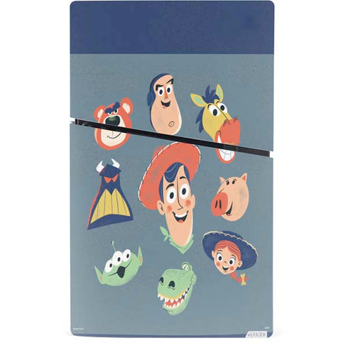 Disney Toy Story Crew PS5 Slim Digital Edition Console Skin