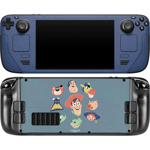 Disney Toy Story Crew Steam Deck Handheld Gaming Computer OLED Skin