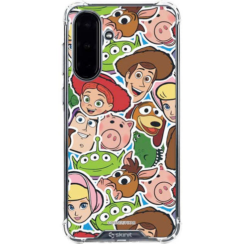 Disney Toy Story Collages Portrait Galaxy A36 5G Clear Case