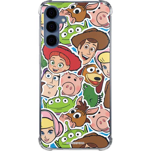 Disney Toy Story Collages Portrait Galaxy A55 5G Clear Case