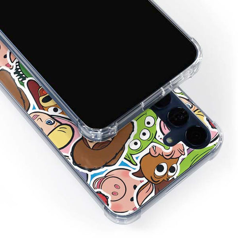 Disney Toy Story Collages Portrait Galaxy A55 5G Clear Case