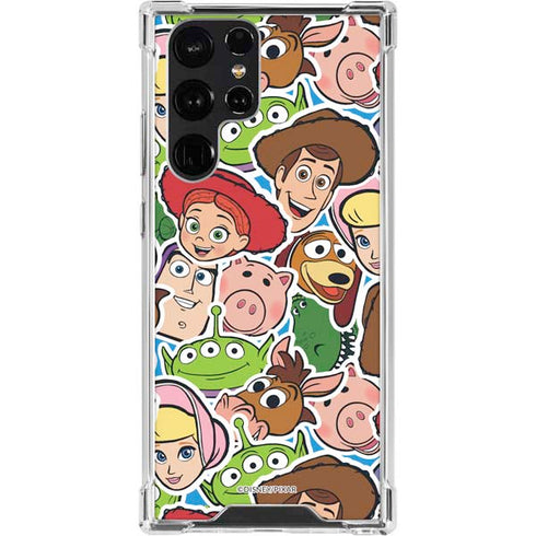 Disney Toy Story Collages Portrait Galaxy S23 Ultra Clear Case