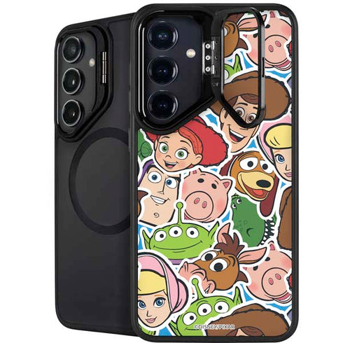 Disney Toy Story Collages Portrait Galaxy S24 Plus Kickstand Case