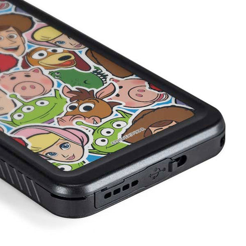 Disney Toy Story Collages Portrait Galaxy S24 Plus Waterproof Case