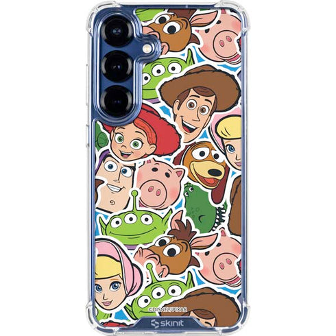 Disney Toy Story Collages Portrait Galaxy S25 Clear Case
